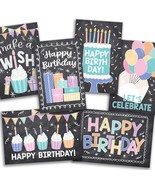 Doodle Chalk Folded Birthday Cards | Set of 54 | Cards &amp; Party - $319.26 MXN