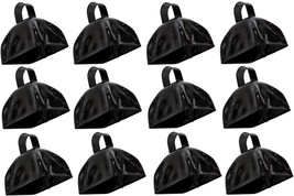 Rhode Island Novelty 3&quot; Metal Black Cowbells | 12 Pack - £32.10 GBP