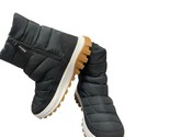 Columbia Women&#39;s Snowtrot Mid WP Snow Bootie Black/Sea Salt Size 12 BL91... - $69.30