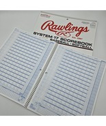 2 Rawlings System 17 Baseball Softball Scorebooks Quick Tally Score Keeper - $18.64 CAD