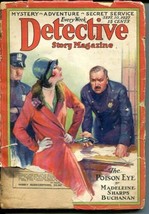 Detective Story Magazine 9/10/1927-EDGAR WALLACE-APPLE-BUCHANAN- Fair - £80.22 GBP