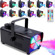 Fog Machine with 126 LED Lights, Portable Smoke Machine with 12 Colors D... - $56.52+