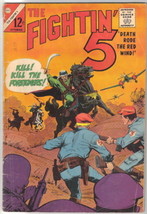 The Fightin' 5 Comic Book #34, Charlton Comics 1965 VERY GOOD+ - $7.38