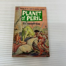 Planet Of Peril Science Fiction Paperback Book by Otis Adelbert Kline Ace 1961 - £9.74 GBP