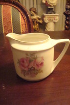 O.G. Otto Grunert, Eisenberg,Turingia, Germany,pink roses  creamer c1900... - $21.77