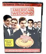 American Wedding (DVD, 2004, Widescreen Unrated Extended Party Edition) NEW - £3.11 GBP