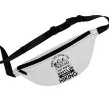 Personalized Fanny Pack Hiking Mountains Motivational Quote - £26.66 GBP