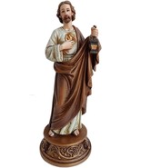 Jesus Figure Religious Art Decor Statue, 8.5inch Jesus Sacred Heart Stat... - £37.03 GBP