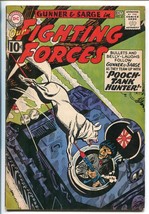 Our Fighting Forces #63-1960-DC-SILVER AGE-POOCH COVER-GUNNER &amp; SARGE-fn Minus - $61.11