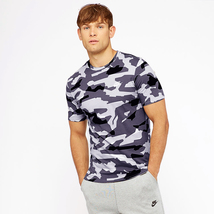 Nike Camo T-Shirt In Grey AJ6631-012. Men&#39;s Size: Small. - £35.54 GBP