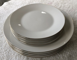 Robert Stanley dinner/salad plates (8) - $60.00