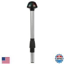 Attwood 5092-10-7 Pulsar Bi-Color 10" Marine Boat Pole Light 2-Pin Mount - $31.60