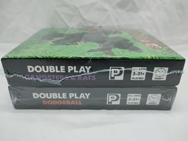 (2) Double Play Card Games Gangsters And Rats And Dodgeball - $34.64