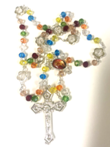 Multi-Color  Handmade Rosary,New from Colombia #L066 - $29.69