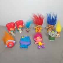 Trolls Toy Lot Of 10  Mixed Lot as Shown Various Versions Various Sizes and Colo - £12.00 GBP