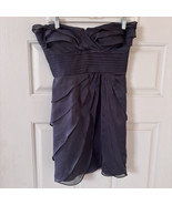 Adrianna Papell Mini Dress Womens 4 Petite Whimsigoth Fairy Cocktail Glam Indie - $18.99