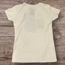 RARE Women AALIYAH Light Yellow T-Shirt Sz Medium M Ripple Junction Tee image 5