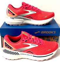 Brooks Adrenaline GTS 23 Women’s Size 6 Running Shoes Raspberry/Papaya Worn Once - £56.03 GBP