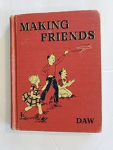 Hardcover Book 1948&quot; Successful Living Series Making Friends&quot; Seward E. DAW - $6.41