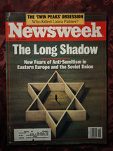 NEWSWEEK May 7 1990 Jews in Eastern Europe Ronald Nancy Reagan Twin Peaks - £6.82 GBP