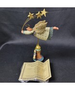 Williraye Studio WW2231 Millennium Angel Figurine Folk Art 1999 Vintage ... - $52.95 CAD