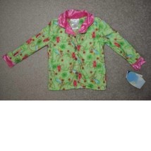 Girls Pajamas Disney Fairy TinkerBell 2 Pc Green Christmas Fleece &amp; Lip ... - £14.01 GBP