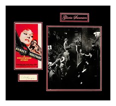 Gloria Swanson Autograph Museum Framed Ready to Display - £310.62 GBP
