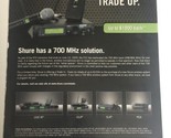 2009 Shure Microphones Print Ad pa6 - £3.94 GBP