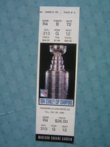 1994-95 NY Rangers Tickets Stanley Cup, Messier, &amp; Richter  - £9.59 GBP