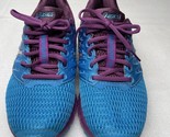Asics Gel Quantum 180 2 T6G7N Blue Purple Running Shoes Lace Up Womens S... - $33.38