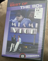 The Best Of The 80s Miami VICE- 8 Episodes ( 2 Discs) New Sealed Dvd - £7.78 GBP