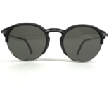 OMEGA Sonnenbrille OM 0014-H 05D Schwarz Grau Rot Rund Rahmen W / Schwar... - £149.64 GBP