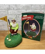 Vintage Mr. Christmas  Holiday Golfing Santa, Musical, Plays 15 Christma... - £12.07 GBP