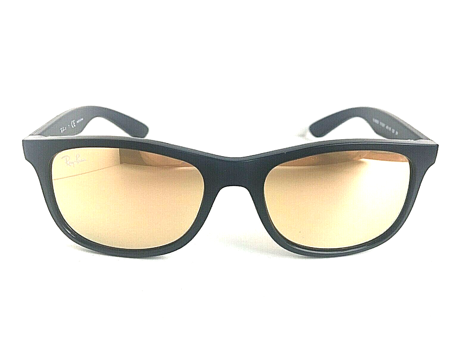 Primary image for New Ray-Ban Kids RJ 48mm Black Bronze Mirrored Sunglasses No case          