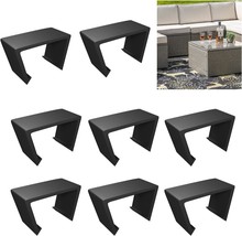 8Pcs Outdoor Furniture Patio Sofa Clips, Rattan Wicker Patio Furniture Clamps - $27.98