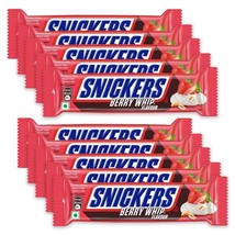 Berry Whip Chocolate Bar pack of 7 Snickers Kesar Pista 42grams each pac... - £316.53 GBP
