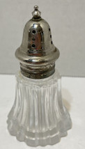 Vintage Antique Fluted Glass Formal Seasoning Shaker 3.5 inches - £13.20 GBP