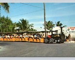 Conch Tour Train Southern Point Key West Florida FL UNP Chrome Postcard H17 - £2.09 GBP