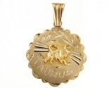 Taurus Unisex Charm 10kt Yellow Gold 406327 - $139.00