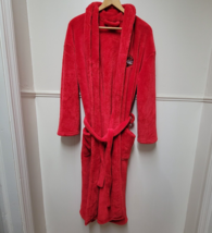 ISU Cyclones Robe Red Bathrobe Iowa State University with 2 Pockets and Belt - £9.30 GBP