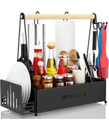 Plates, Cutlery, Condiment Caddy, Grill Caddy For Outdoor Grill, Rv, And... - $58.91 CAD