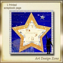 Twinkle, Twinkle Little Star Scrapbook Page for Little Boys - $228.43 MXN