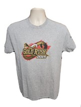 2015 Clarkstown South High School Gold Rush Adult Medium Gray TShirt - £15.03 GBP