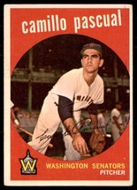 1959 Topps #413 Camilo Pascual pr - £7.76 GBP
