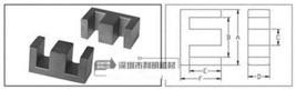 1Set New EE110 Ferrite Cores Bobbin,transformer Core,inductor Coil - £61.60 GBP