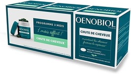 Oenobiol Hair Loss Grow 180 Capsules 3x Months Fresh Stock Express Shipping NEW - £38.91 GBP