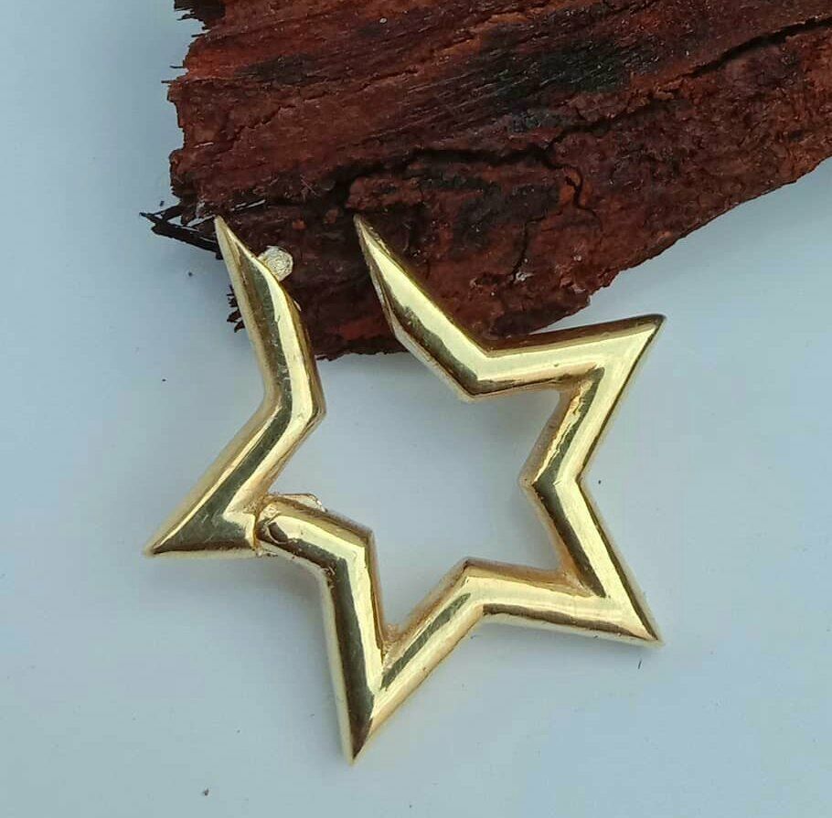 Star Lobster Clasp 925 Sterling Silver Star Lock Jewelry Findings Suppli... - $40.10