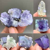 Natural Amethyst Crystal Cluster Quartz Raw Crystals Healing - £15.37 GBP+