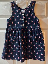 Vintage No Kidding Girls Size 6 Rose Dress - £7.86 GBP