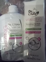 Farmasi Dr. C. Tuna Vitalizing Garlic&amp;Capixyl Hair Care  Set, Shampoo +Hair Mask - £22.35 GBP